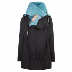 Tragejacke Wombat schwarz/blau