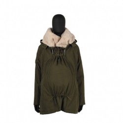 Tragejacke Wombat kaki/natur