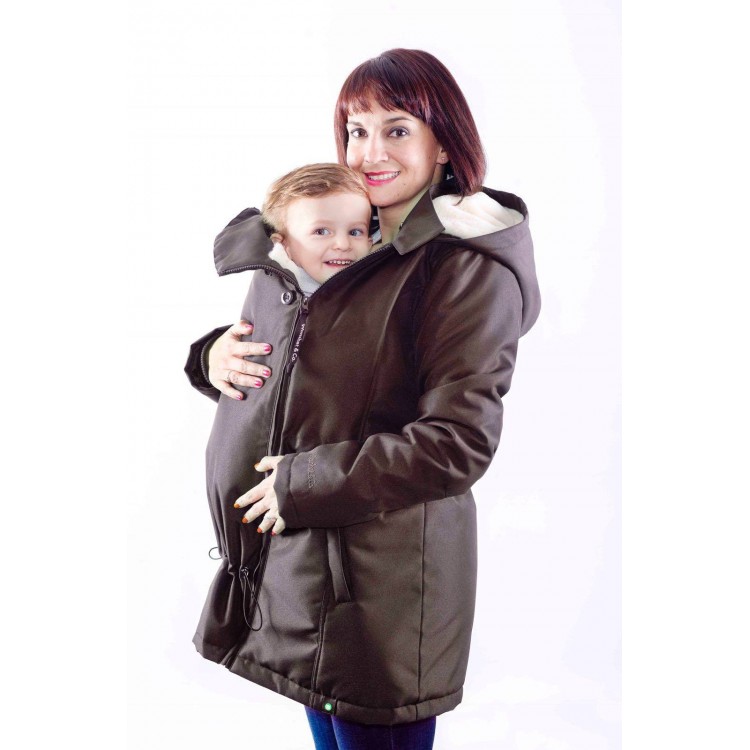 Tragejacke Wombat braun/beige Tragejacke Wombat braun/beige