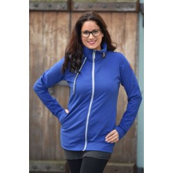 Hoodie Angelwings leicht blau cobalt