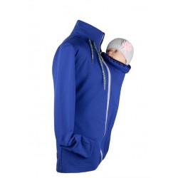 Hoodie Angelwings leicht blau cobalt