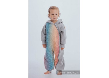 Combi Lennylamb gris & big love rainbow