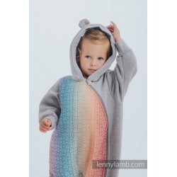 Combi Lennylamb gris & big love rainbow