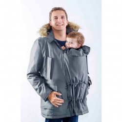 Veste de portage Wombat Bandicoat gris homme