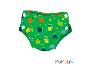 Couche piscine Popoloni hippo vert