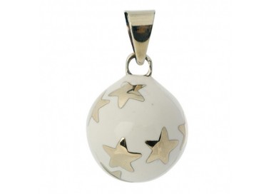 Bola Babylonia blanc petites étoiles