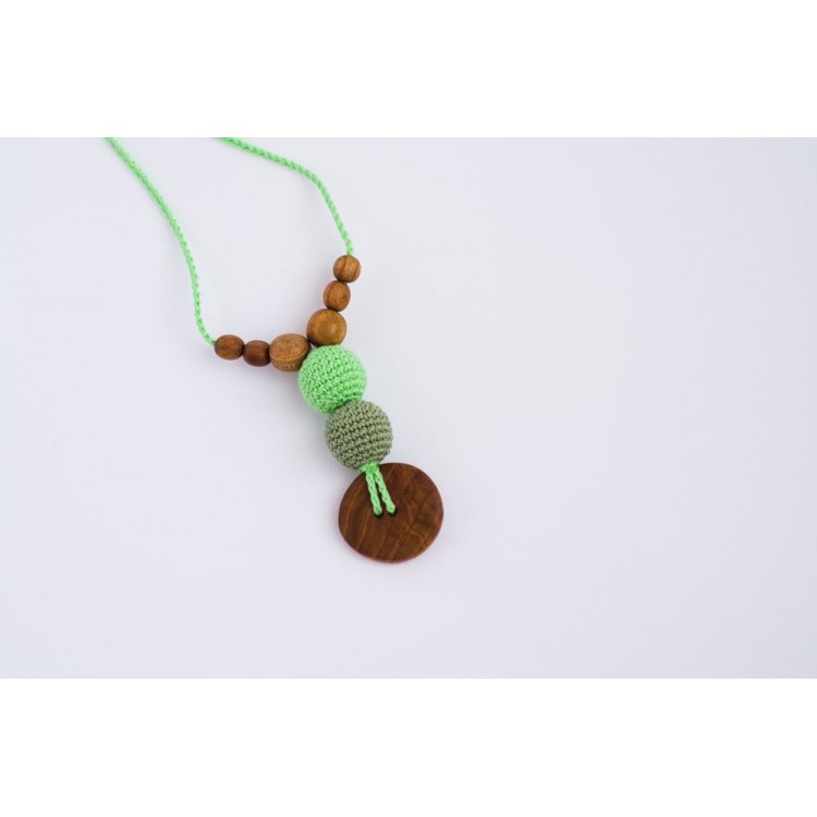 KangarooCare button in green, chêne KangarooCare button in green, chêne
