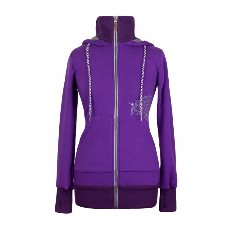 Hoodie Angelwings purple