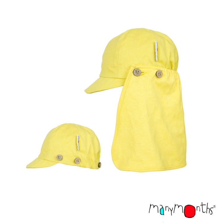 Casquette Mam ajustable en chanvre/coton banana cream Casquette Mam ajustable en chanvre/coton banana cream