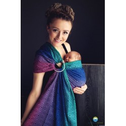 Sling Little Frog Jacquard Dark Aurora Cube 1m70