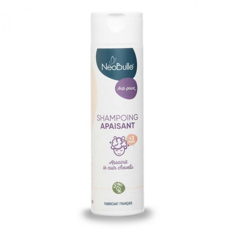 Shampoing apaisant, anti poux