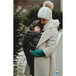 Tragecover Little Frog softshell grau