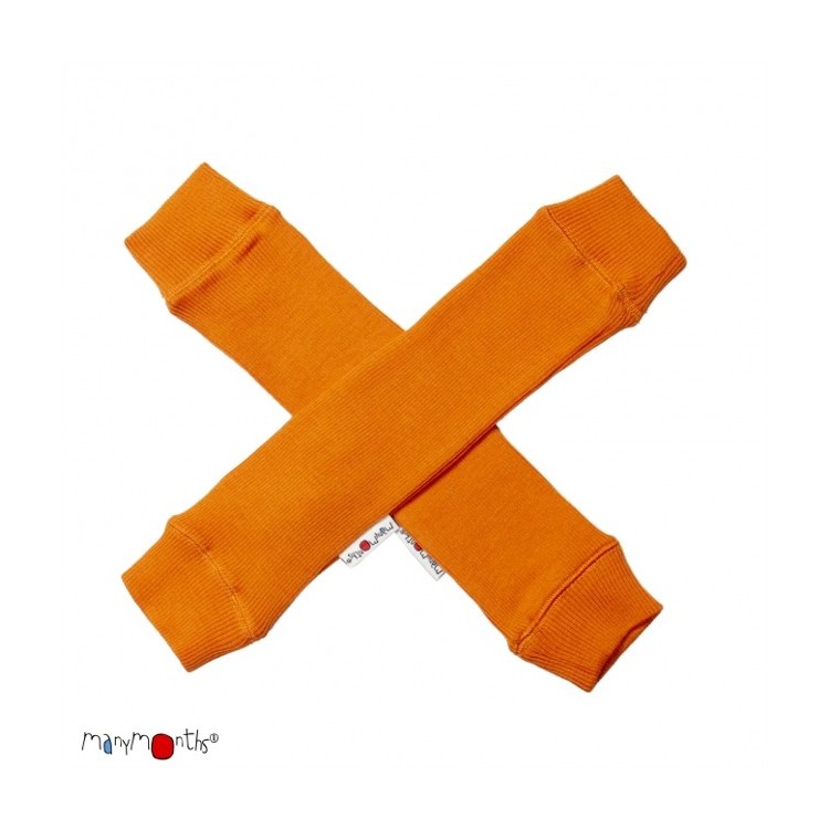 ManyMonths Woll-Stulpen orange ManyMonths Woll-Stulpen orange