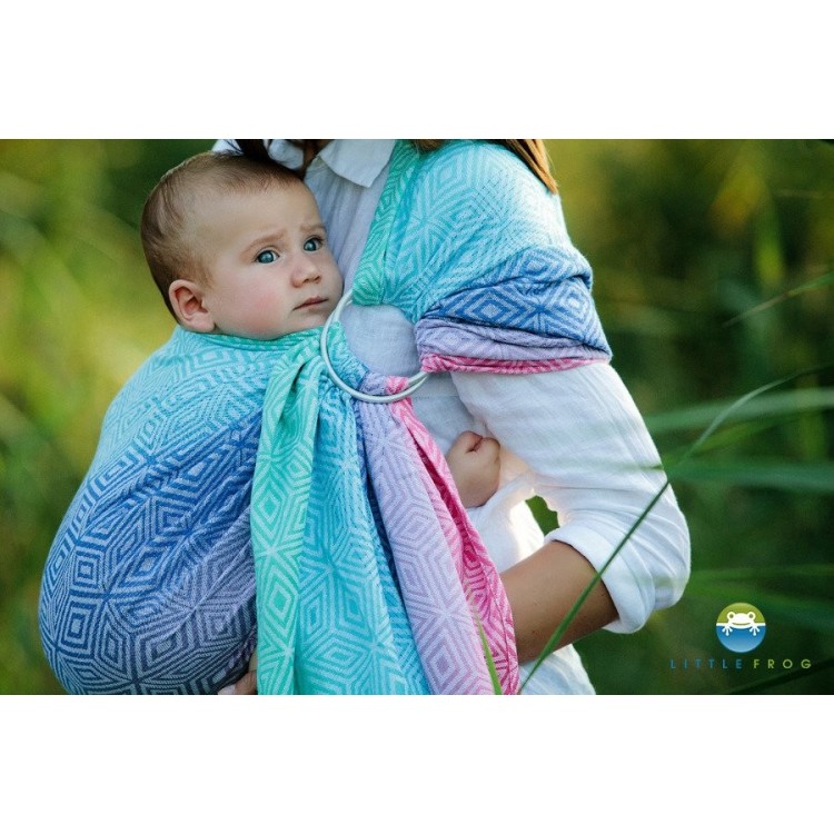 Sling Little Frog Jacquard Aurora Cube 1m70 Sling Little Frog Jacquard Aurora Cube 1m70