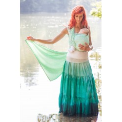 Bird Garden Mint - tencel