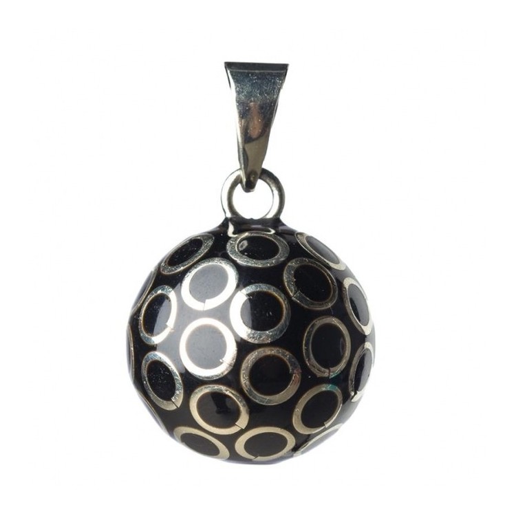 Bola Babylonia cercles noir Bola Babylonia cercles noir