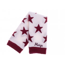 Merya Sparkly-étoiles rouge-blanc