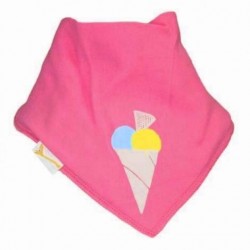 Bavoir FG cornet rose