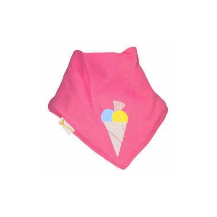 Bavoir FG cornet rose Bavoir FG cornet rose