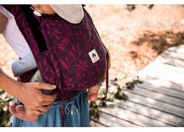 Porte-bébé Limas Plus Flora Cool Grey