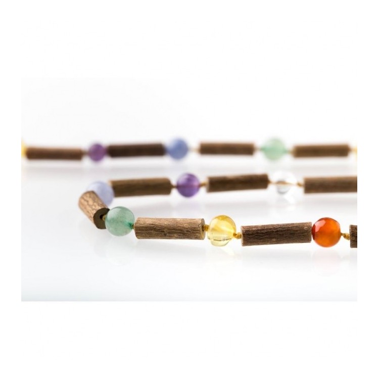 Collier d'ambre adulte rainbow Collier d'ambre adulte rainbow