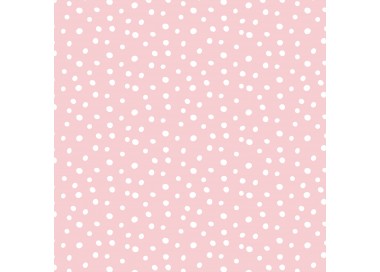 Lot de 4 lingettes lavables doubles confettis rose