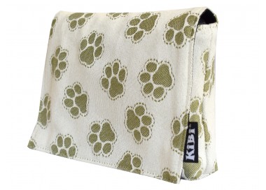 Pochette de portage olive paws