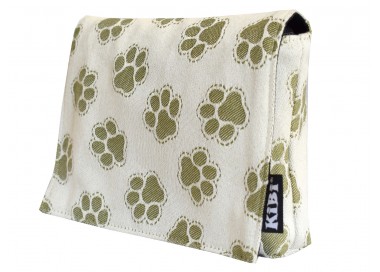 Pochette de portage olive paws