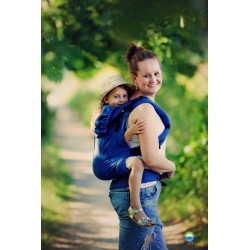 Porte-bébé Little Frog XL marine herringbone