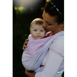 Little Frog Jacquard lovely lilac - coton et tencel 4m20 et 4m60
