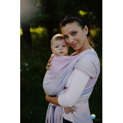Little Frog Jacquard lovely lilac - coton et tencel 4m20 et 4m60