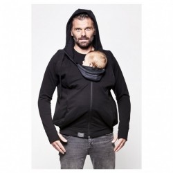 Giacca babywearing e premaman Love Radius nero