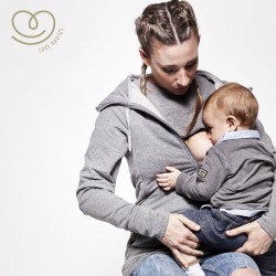 Giacca babywearing e premaman Love Radius  grigio