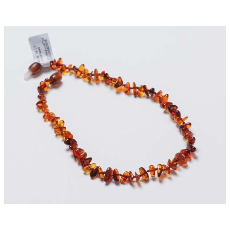 Collier d'ambre cognac Collier d'ambre cognac