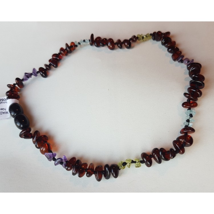 Collier d'ambre adulte rainbow Collier d'ambre adulte rainbow