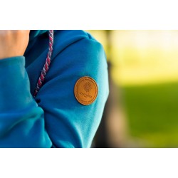 Hoodie Angelwings blau Kerosin