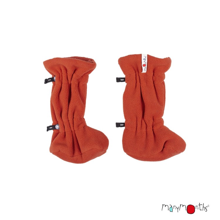 Chaussons ManyMonths ajustables rooibos red Chaussons ManyMonths ajustables rooibos red