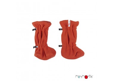 Chaussons ManyMonths ajustables rooibos red