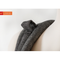 Babytrage Mysol tweed aus recycelter Baumwolle