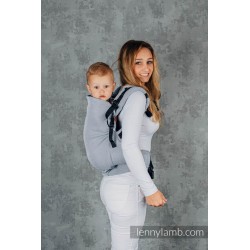 Porte-bébé LennyPreschool little herringbone grey