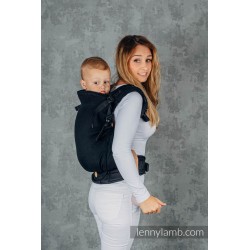 Marsupio LennyPreschool Little Herringbone ebony black