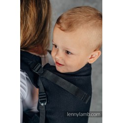 Marsupio LennyPreschool Little Herringbone ebony black