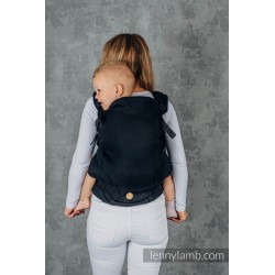 Porte-bébé LennyPreschool Little Herringbone ebony black