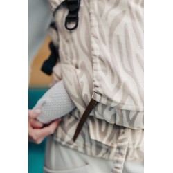 Babytrage Be Lenka 4ever Neo Zebra - Latte