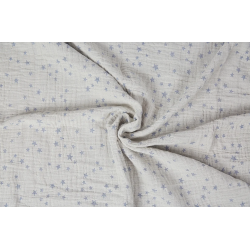 Lange/Couverture en mousseline stars blue night