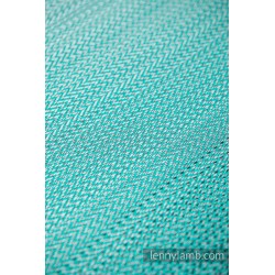 Babytrage LennyPreschool little herringbone ombre green