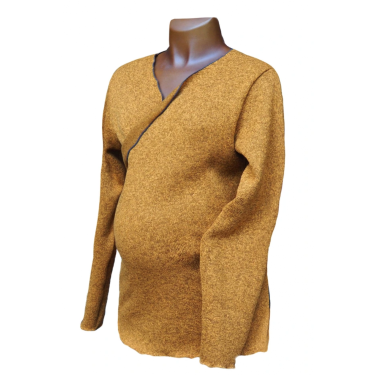Cardigan Angelwings warm mustard L/XL Cardigan Angelwings warm mustard L/XL