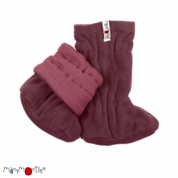 Chaussons ManyMonths ajustables earth red