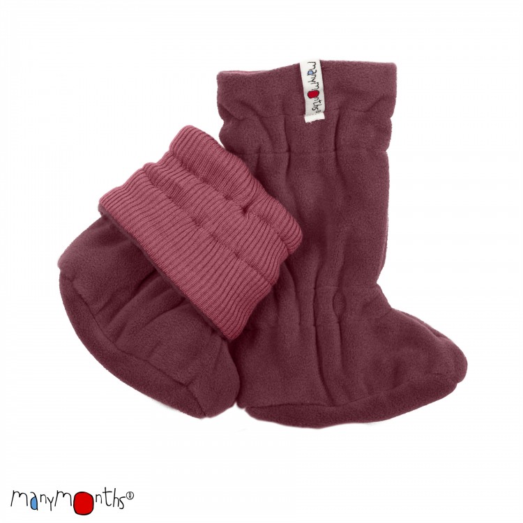 Chaussons ManyMonths ajustables earth red Chaussons ManyMonths ajustables earth red