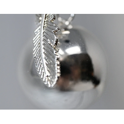Bola irréversible bijoux India-plume indienne